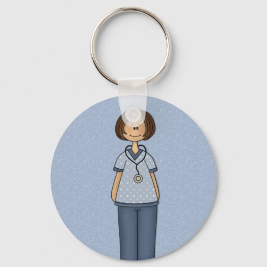 Verpleegster Sleutelhanger (Voorkant)