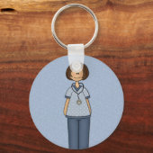 Verpleegster Sleutelhanger (Voorkant)