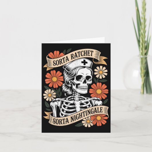 Verpleegster Sorteerbaar Ratchet Sorteerbaar Night Kaart (Voorkant)