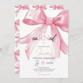 Verpleegster Speld Ceremonie Kaart (Voorkant / Achterkant)