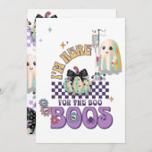 verpleegster spook grappig citaat pompoen coquette kaart (Voorkant / Achterkant)