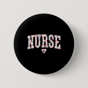 Verpleegster Stethoscoop Hartslag Rn Lpn Np Cna Er Ronde Button 5,7 Cm