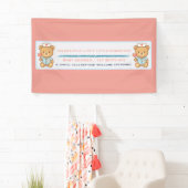Verpleegster Teddy Beer Feestbanner Spandoek (Insitu)