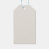 Verpleegster Teddybeer Cadeautag Cadeaulabel (Achterkant)