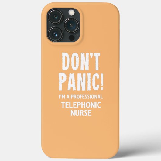 Verpleegster telefonisch Case-Mate iPhone case (Achterkant)