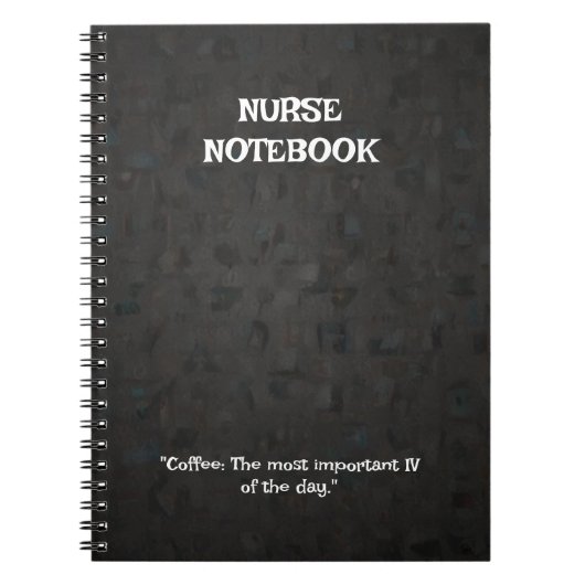 Verpleegster-Thema Notitieboek (Voorkant)