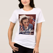 verpleegster Tri-Blend shirt (Voorkant)