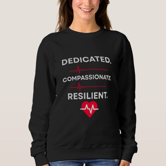 Verpleegster Tri-Blend Shirt (Voorkant)