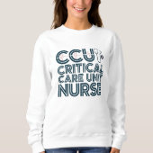Verpleegster trui voor Intensive Care (Voorkant)