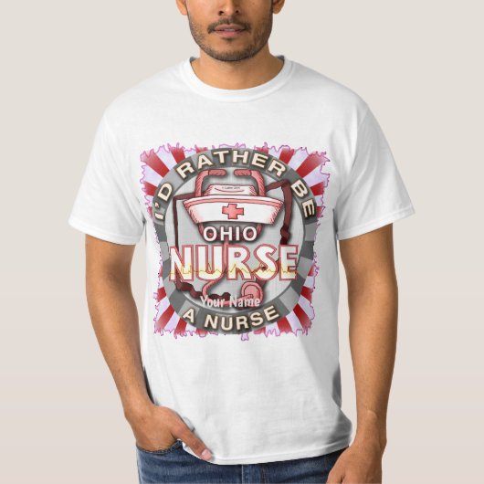 verpleegster uit Ohio T-shirt (Voorkant)