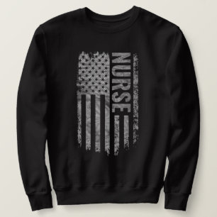 Verpleegster USA Vlag Bedrukte ontwerp Trui