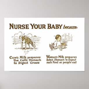 Verpleegster uw Baby twee Poster
