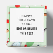 Verpleegster Vakantie Favoriet Box Bedankdoosjes (Bovenkant)