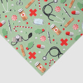 Verpleegster Vakantie Tissuepapier (Detail)