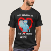 Verpleegster Valentijnsdag Frontline Workers Warri T-shirt (Voorkant)