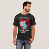 Verpleegster Valentijnsdag Frontline Workers Warri T-shirt (Voorkant volledig)