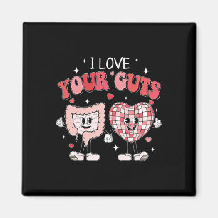 Verpleegster Valentijnsdag Shirt Ik Hou Van Je Ing Magneet