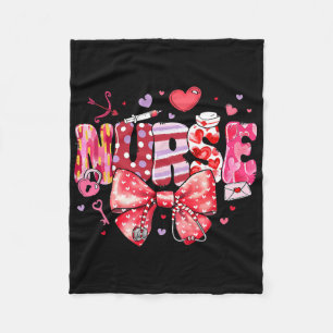Verpleegster Valentijnsdag Valentijn Er Icu Nicu R Fleece Deken