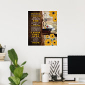 Verpleegster - vandaag is een goede dag Motivatie Poster (Thuiskantoor)