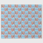 Verpleegster verjaardag cadeaupapier (Vlak)