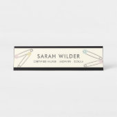 Verpleegster Verloskundige Geboortecoach Doula Des Bureau Naambordje (Voorkant)