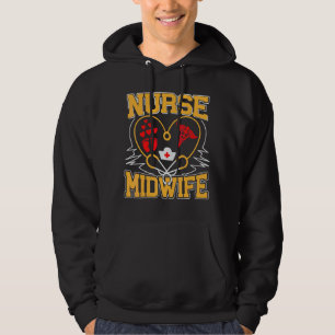 Verpleegster Verloskundige Leven Verpleegster Mam Hoodie