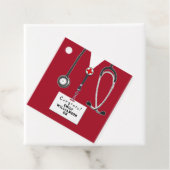 Verpleegster Verpleegkundige School Afstuderen Bedankjes Labels (In situ)