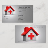 Verpleegster Visitekaartje (Voorkant / Achterkant)