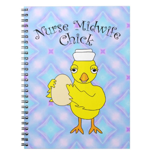 Verpleegster vroedvrouw chick notitieboek (Voorkant)