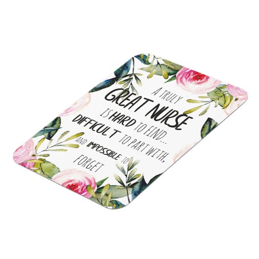 Verpleegster Waardering Dank u Gift Magneet (Linkerzijde)