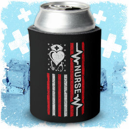 Verpleegster Waardering Hero Hart Leven Amerikaans Blikjeskoeler