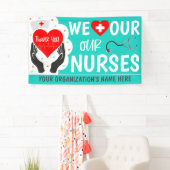 Verpleegster Waardering Week Dank u Banner (Insitu)