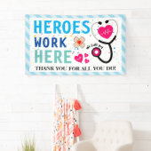 Verpleegster Waardering Week Dank u Banner (Insitu)