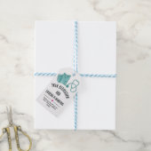 Verpleegster Waardering week personeel dank u Cadeaulabel (Met Touw)