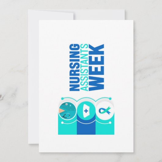 Verpleegster Week Kaart (Voorkant)