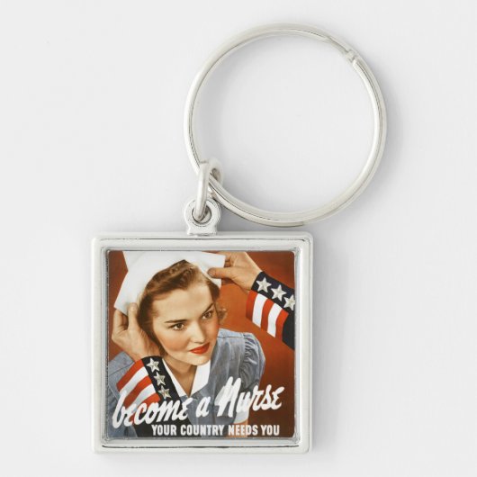Verpleegster worden - sleutelhanger (Voorkant)