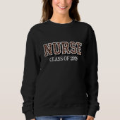 Verpleegster wte custom dames sweatshirt (Voorkant)