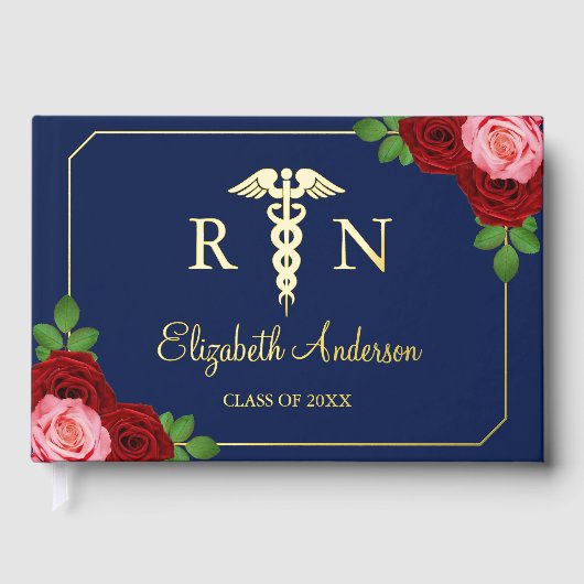 Verpleegsters Afstuderen Gastenboek (Voorkant)