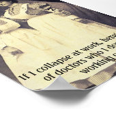  verpleegsters - als ik op het werk ineenstorten.. poster (Hoek)