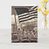 Verpleegsters die een Eiland 1945 bekijken Kaart (Gele Bloem)