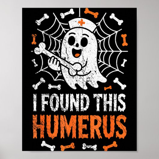 Verpleegsters Ik Vond Deze Humerus Grappig Spook V Poster (Voorkant)