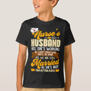Verpleegsters man mijn verpleegster vrouw niet den t-shirt