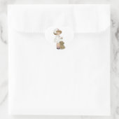  verpleegsters met puppy T-shirts en cadeautjes Hart Sticker (Tas)