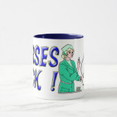 Verpleegsters Rock! Mok (Midden)