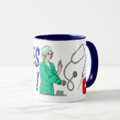 Verpleegsters Rock! Mok (Voorkant rechts)