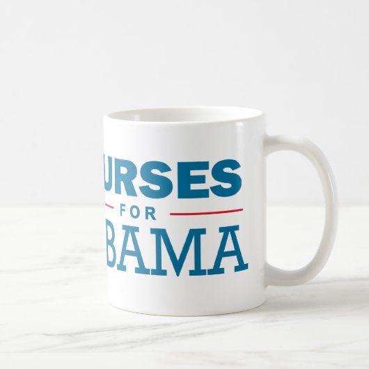 Verpleegsters voor Obama Koffiemok (Rechts)