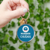 Verpleegsters voor Obama Sleutelhanger (Hand)