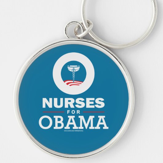 Verpleegsters voor Obama Sleutelhanger (Voorkant)