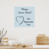 Verpleegsters Week posters Kunst Prints Verpleging (Keuken)