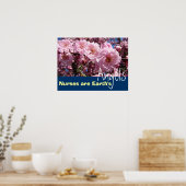 Verpleegsters zijn aardse engelen poster Verpleegs (Keuken)